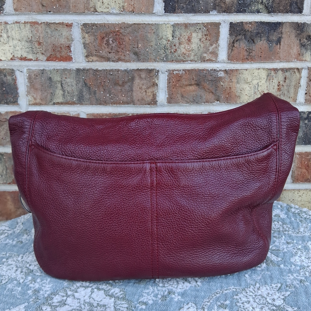 💓Brighton Barbados Ziptop Hobo Bag In Rasberry - Picture 5 of 14